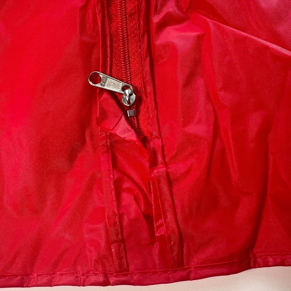 Saks Fifth Avenue Red Garment Bag Suit Dress Cover with Zipper Name Card
